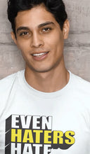 Load image into Gallery viewer, Even Haters Hate - Men’s Premium White Mens