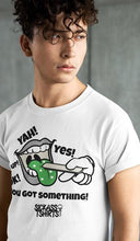 Load image into Gallery viewer, Lips and Tongue - Men’s Premium White Tee T-Shirts SICKASS TSHIRTS