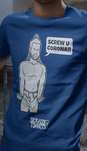 Load image into Gallery viewer, Screw U - Men’s Premium Navy Blue Tee T-Shirts SICKASS TSHIRTS