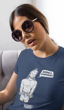 Load image into Gallery viewer, Screw U - Women’s Navy Blue Tee T-Shirts SICKASS TSHIRTS