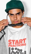 Load image into Gallery viewer, Social Distancing - Men’s Premium White Tee T-Shirts SICKASS TSHIRTS