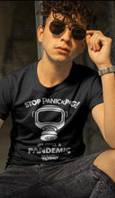 Load image into Gallery viewer, Stop Panicking - Men’s Premium Black Tee T-Shirts SICKASS TSHIRTS