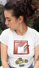 Load image into Gallery viewer, Toilet Paper - Women’s Premium White Tee
