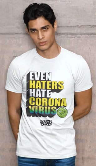 Even Haters Hate - Men’s Premium White Mens