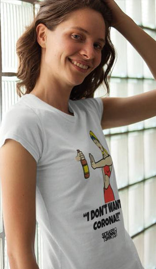 I Don't Want - Tee Womens T-Shirts SICKASS TSHIRTS 