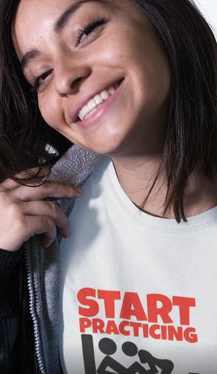 Social Distancing - Women’s Premium White Tee T-Shirts SICKASS TSHIRTS 